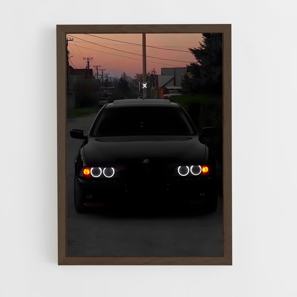 Poster Crépuscule M5 – affiche BMW (vue 5)